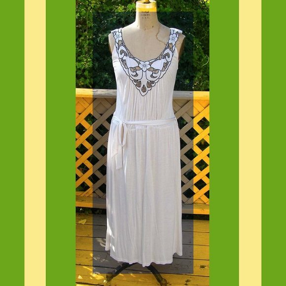 NEW Grecian Goddess Style Dress by STUDIO JPR sz M - Picture 1 of 11